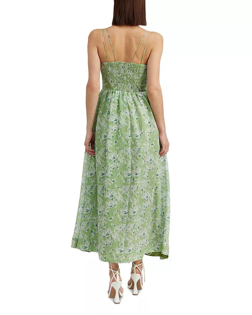 Laguna Midi Dress Light Green Teal