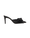 Kayli Bow Heel Onyx Satin