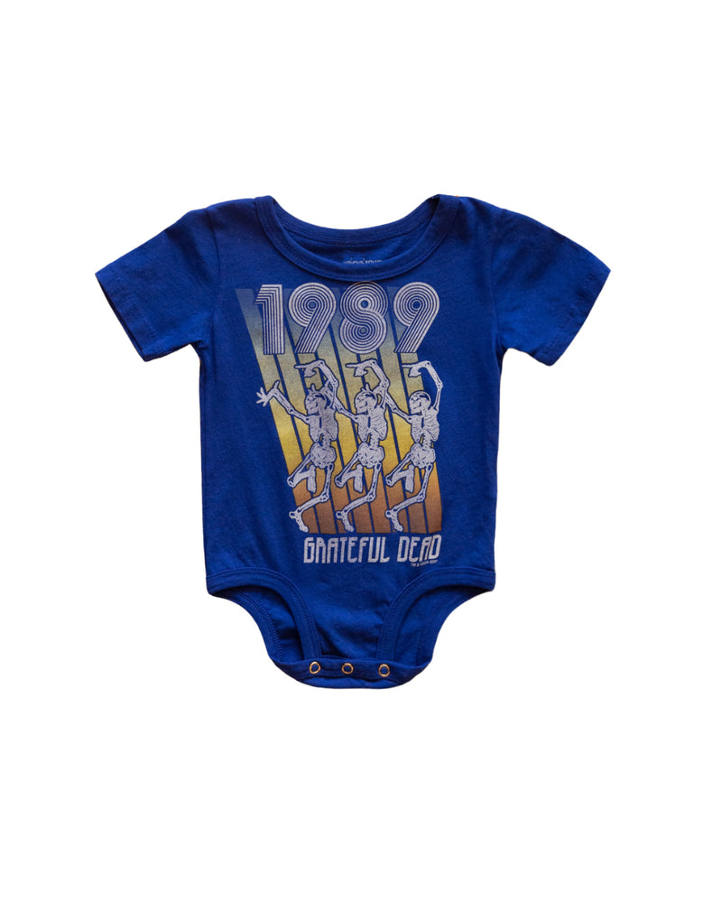 Grateful Dead 1989 Onesie Blue