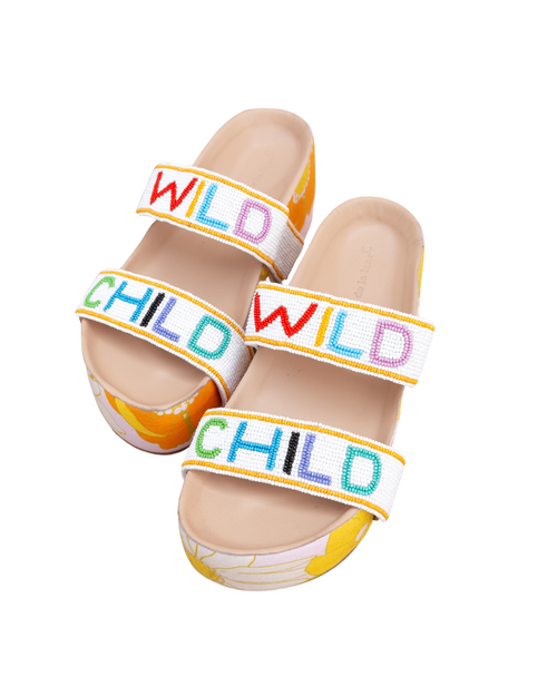 Wild Child Sandals White