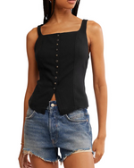 A Moment In Time Vest Black