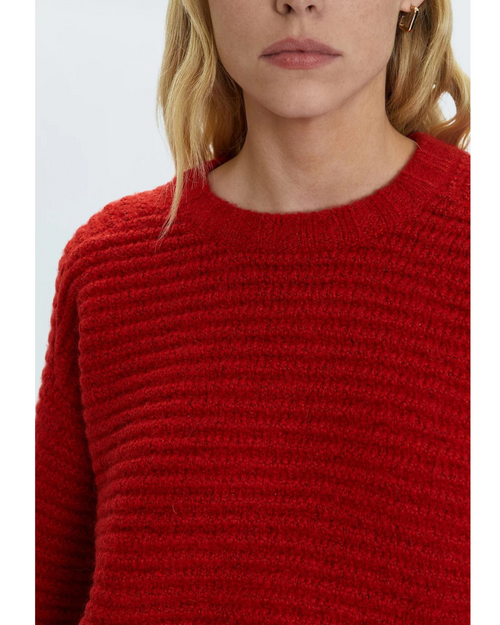 Adina Every Day Sweater Rouge