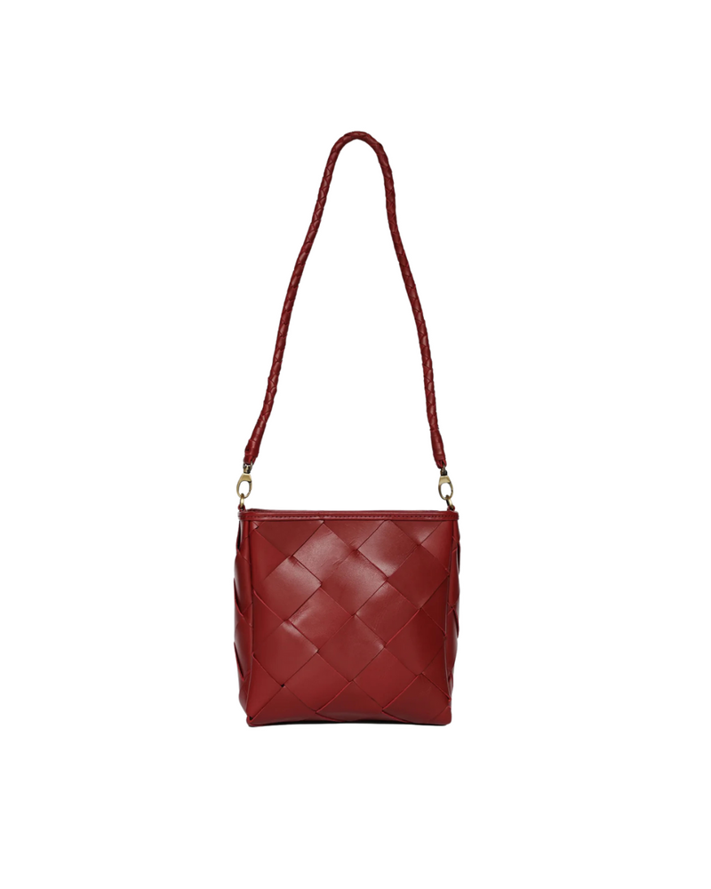 Alix Bag Grande Weave Rouge