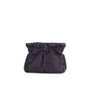 Allende Woven Clutch Espresso