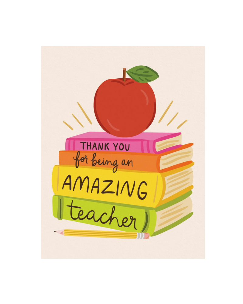 Amazing Teacher Card