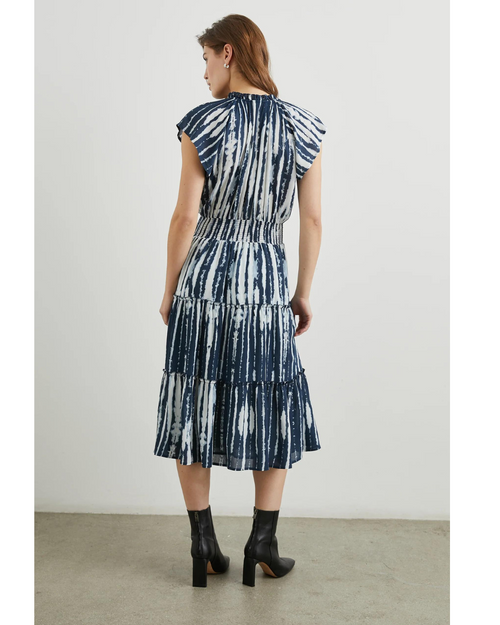 Amellia Dress Indigo Nile