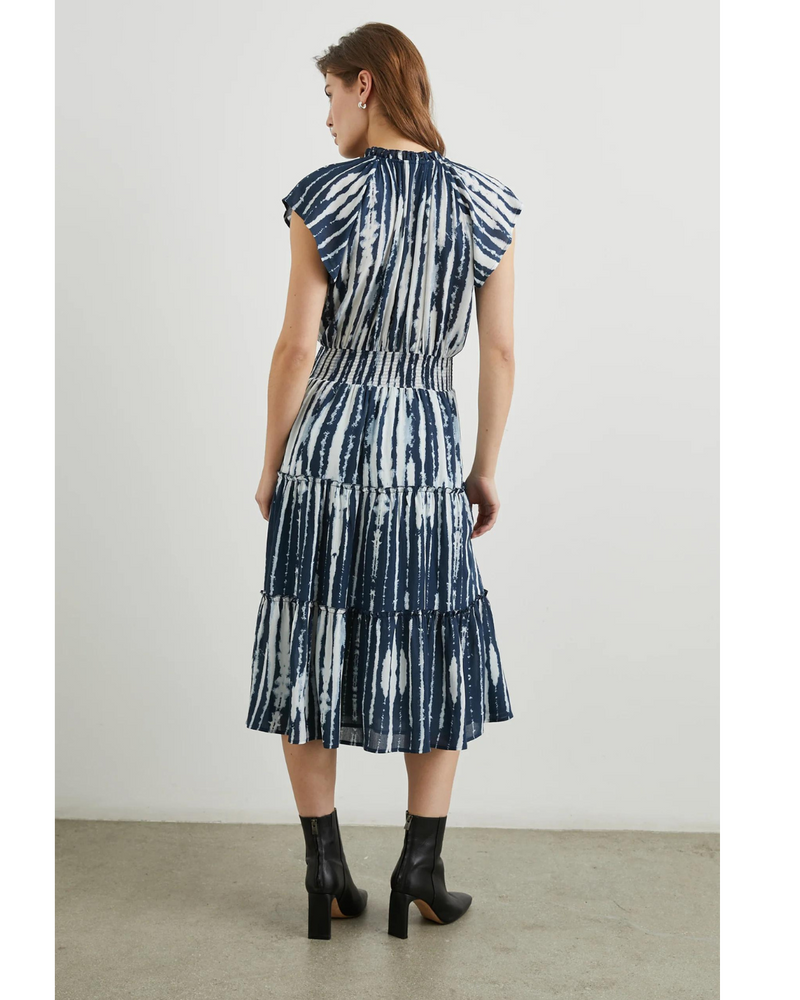 Amellia Dress Indigo Nile