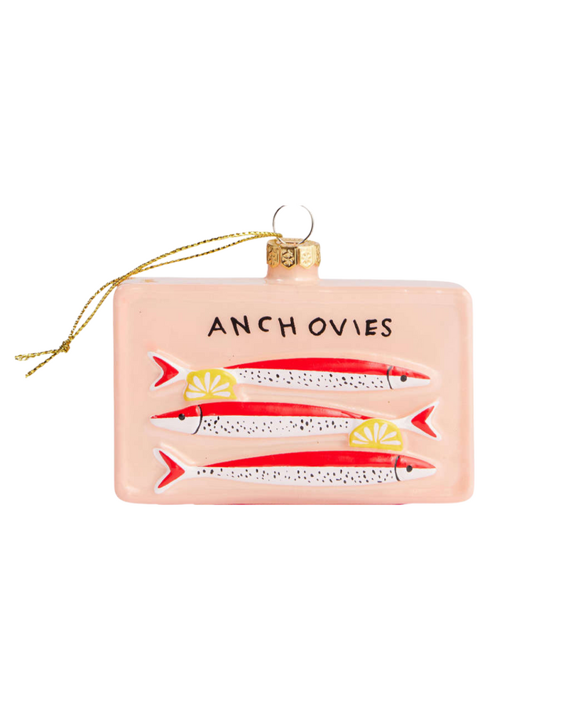 Anchovies Can Ornament