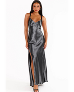 Anderson Maxi Dress Gunmetal