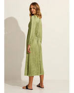 Arwen Midi Dress Sage Favor The Kind Joyville Inc