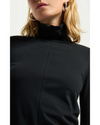 Astrid Turtleneck Dress Jet Black