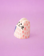 Baby Cat Sculpture Pink