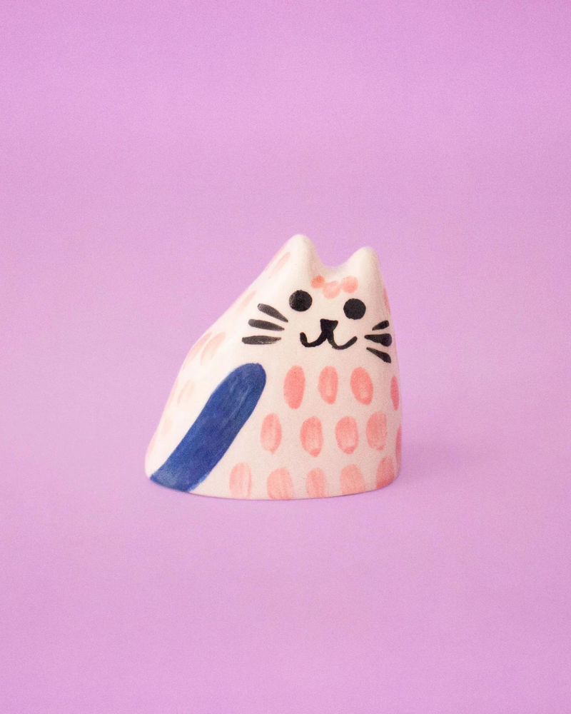 Baby Cat Sculpture Pink