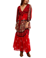 Bali Laurel Maxi Dress Warm Combo