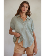 Be Mine Shirt Top Green