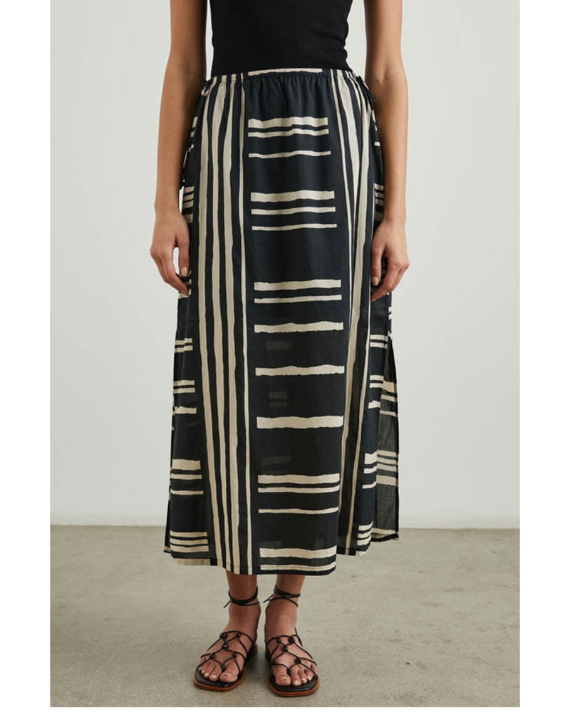 Beach Maxi Skirt Island Stripe