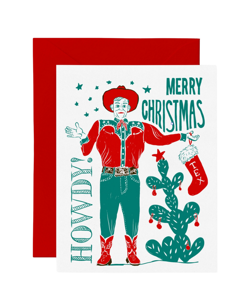 Big Tex Christmas Card