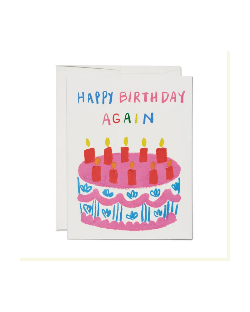 Birthday Again Birthday Card