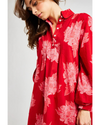 Bonnie Dress Crimson Floral