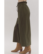 Brandy Pull On Pant Olive