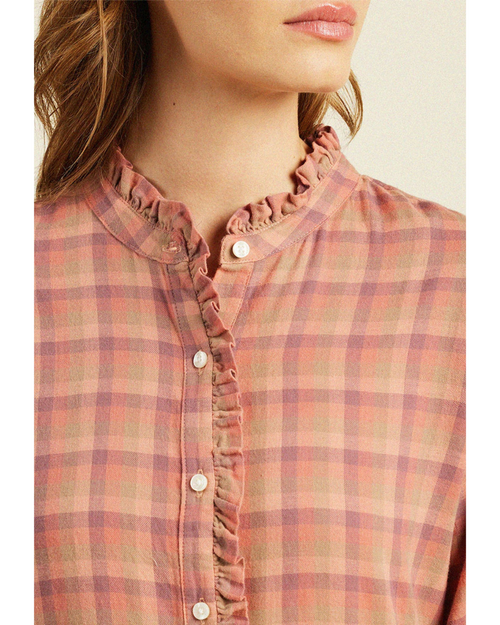 Breezy Blouse Aragon Gingham