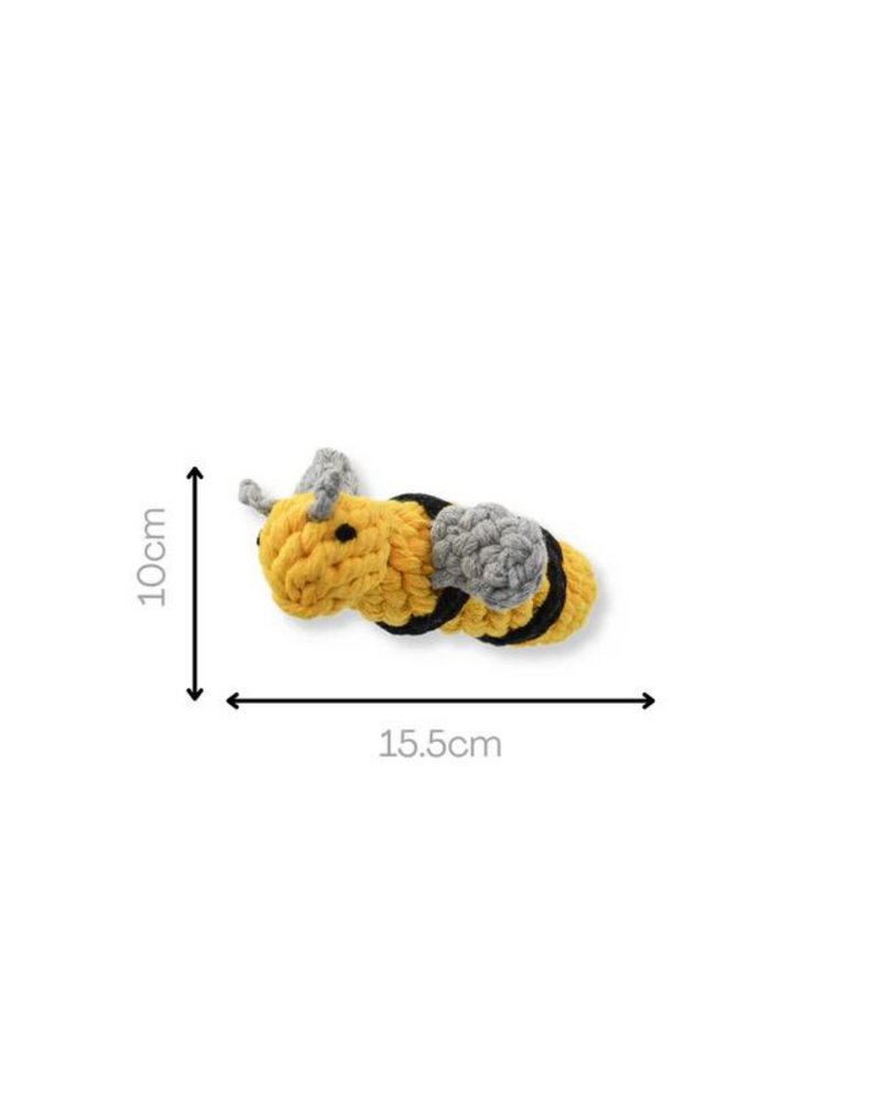 Bumblebee Rope Dog Toy