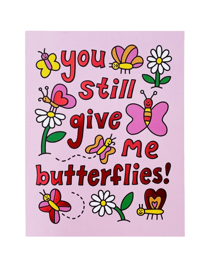 Butterflies Love Card