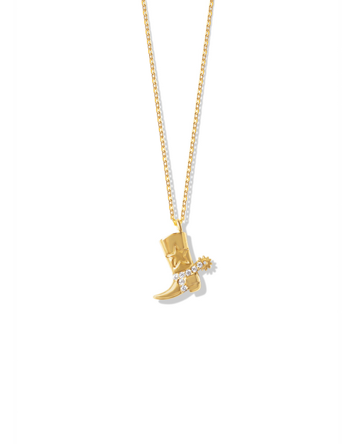 C+K Boot Necklace