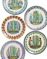 Cactus Bread Plate Asst