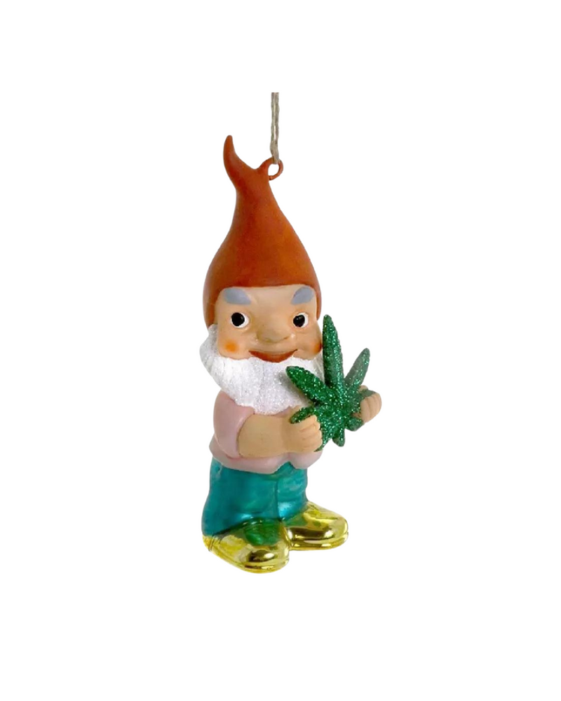 Cannabis Gnome Ornament