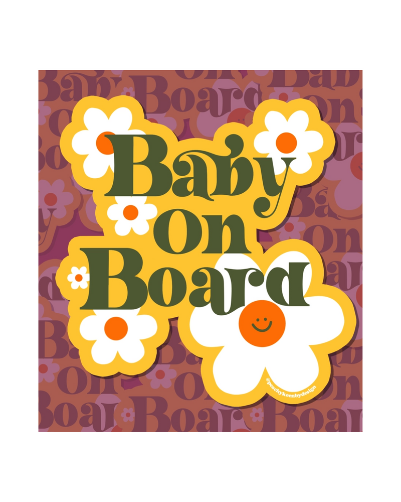 Car Magnet Baby On Board