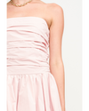 Carrie Bubbled Mini Dress Pink