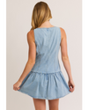 Carrie Mini Dress Light Denim
