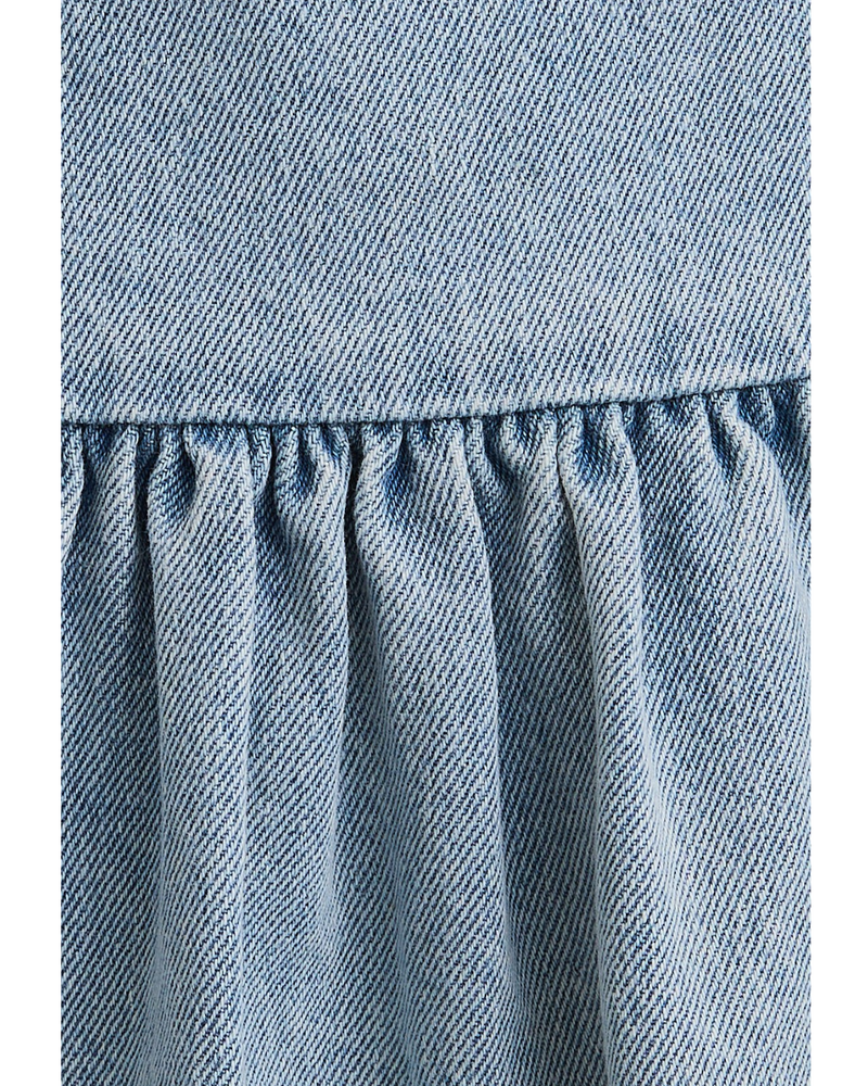Carrie Mini Dress Light Denim