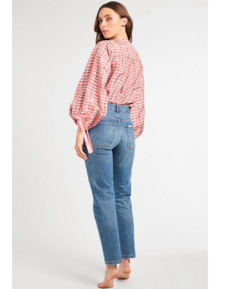 Cecily Top Sugarplum Plaid