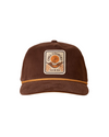 Chill Country Snapback Hat Chocolate