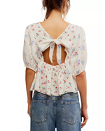 Chloe Printed Top Tea Combo