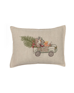 Christmas Tree Car Pocket Pillow