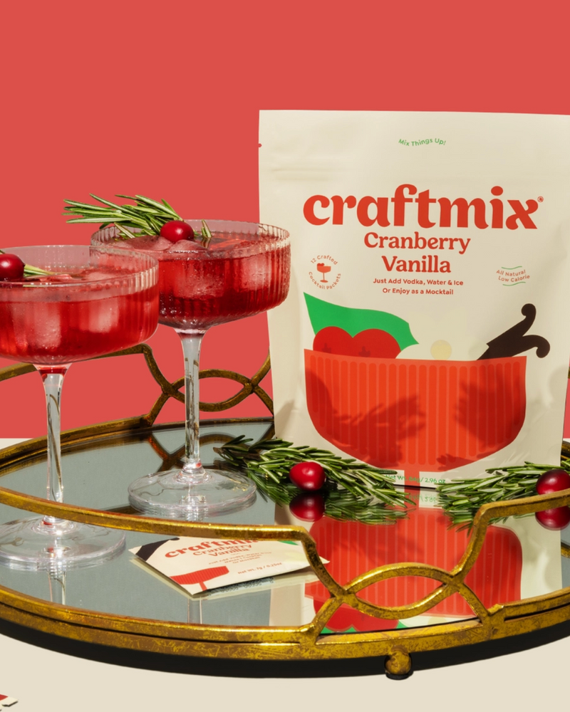 Cranberry Vanilla Cocktail Mixer Multipack