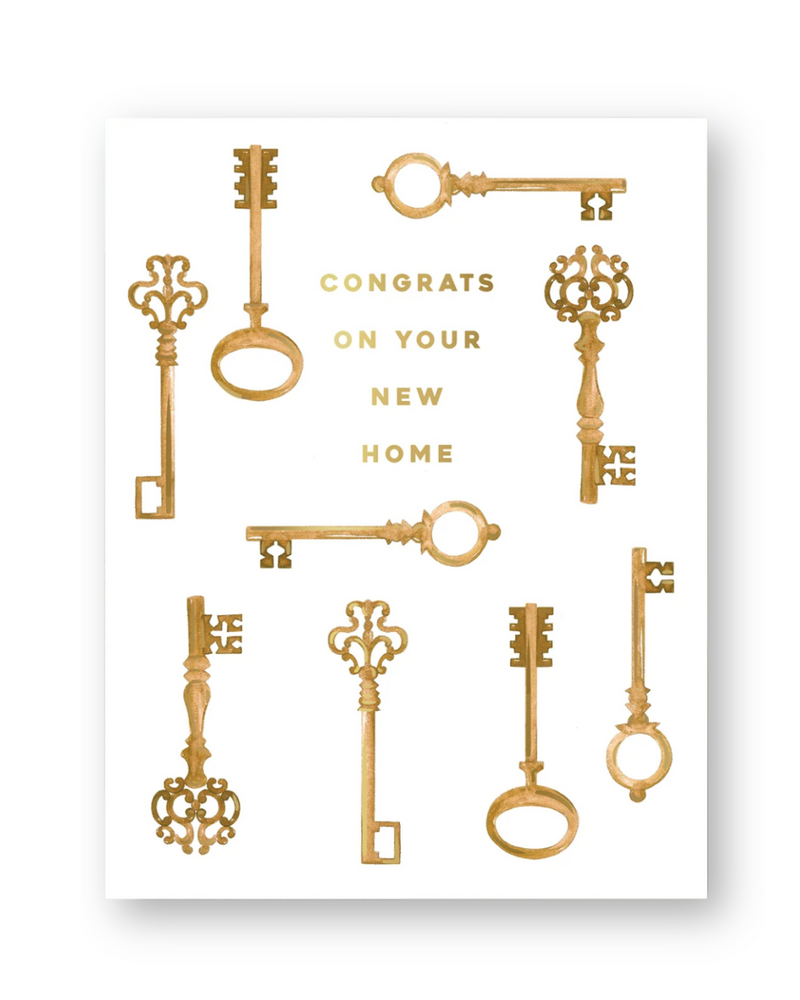 Congrats On Your New Home Card