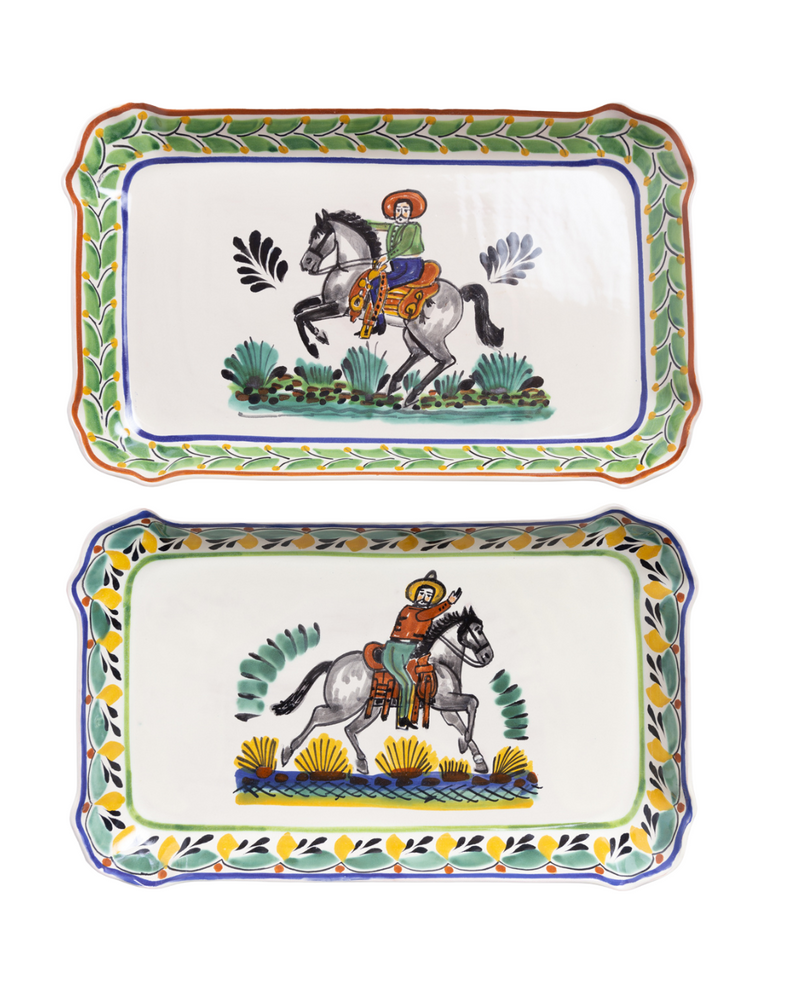 Cowboy Serving Platter Asst