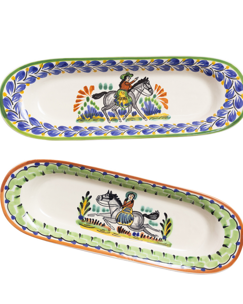 Cowgirl Oval Platter Asst