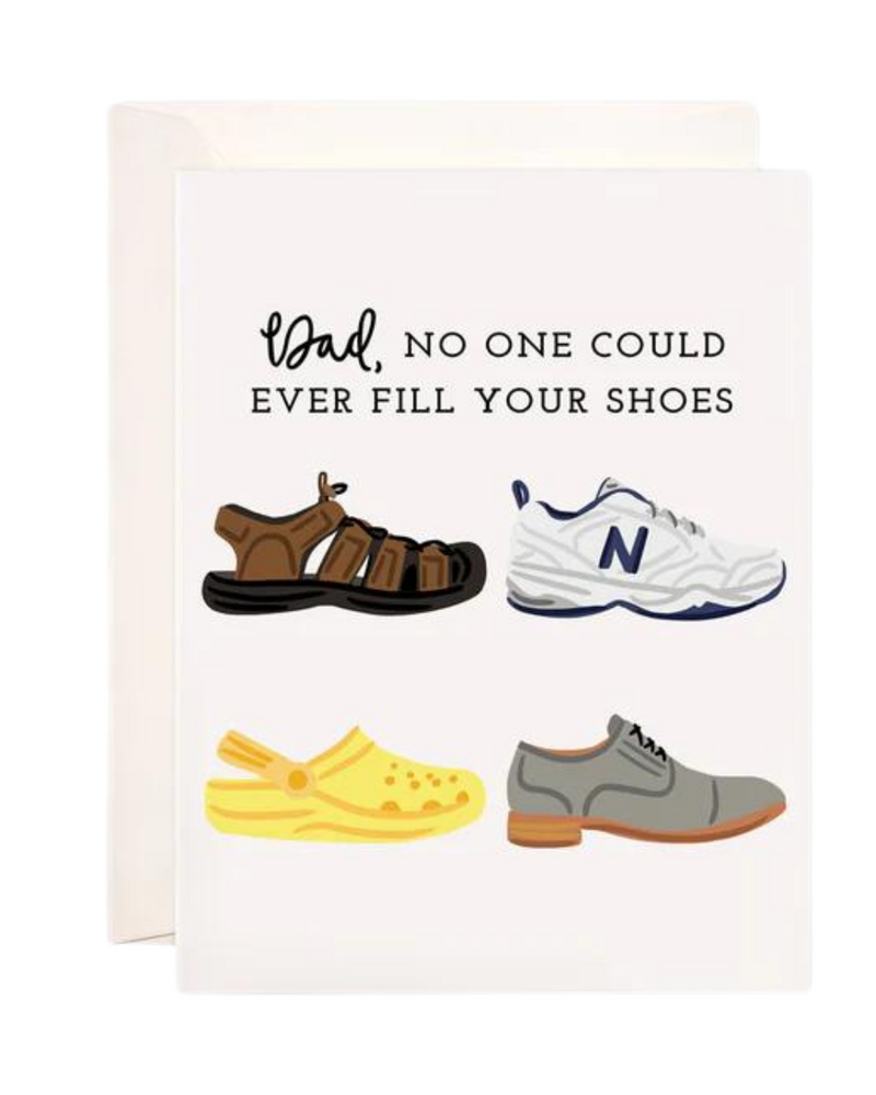 Dads Shoes Card