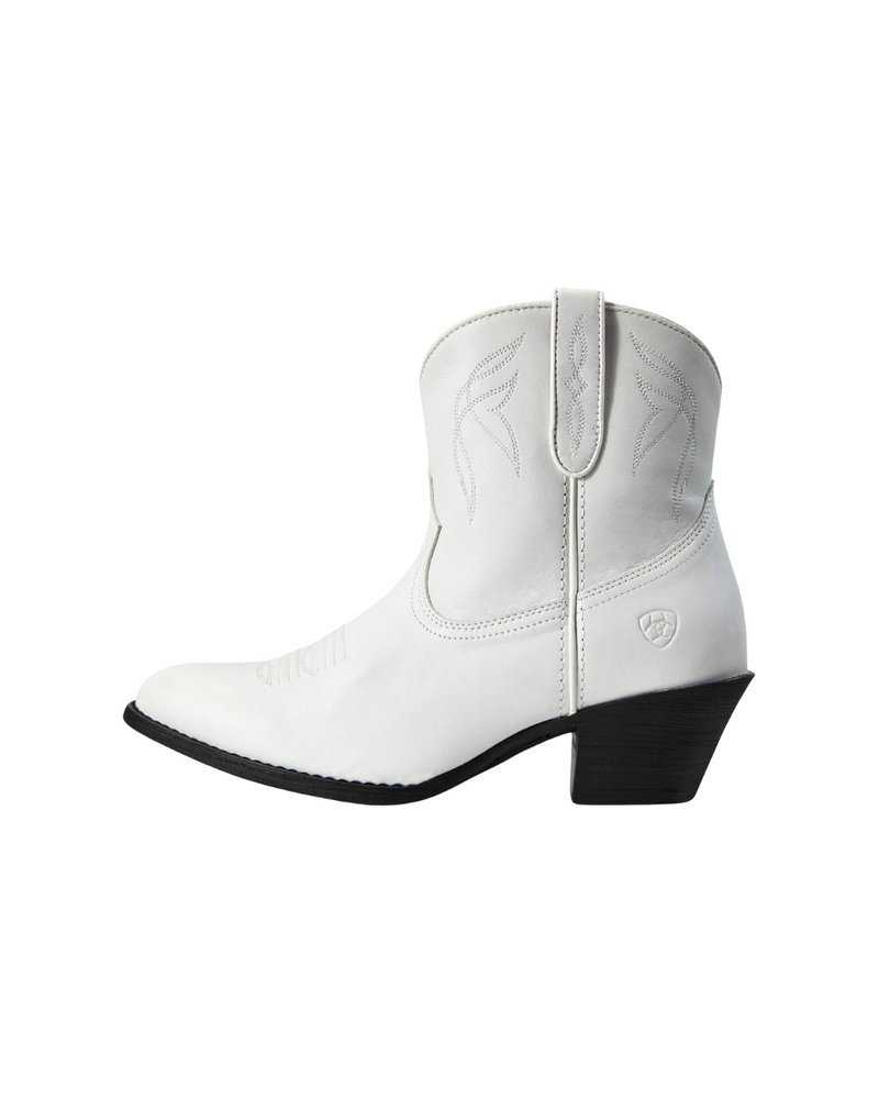 Darlin Western Boot White