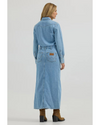 Denim Maxi Dress Overexposed