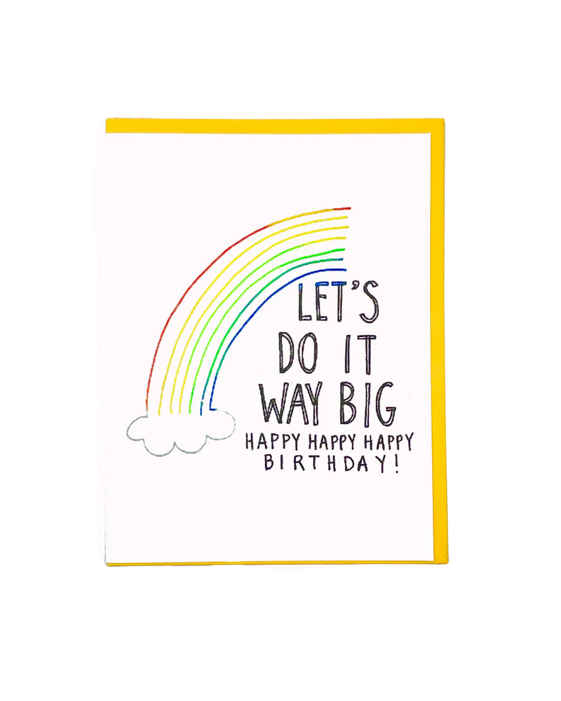 Do It Way Big Card