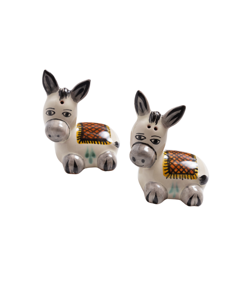 Donkey Salt and Pepper Shakers