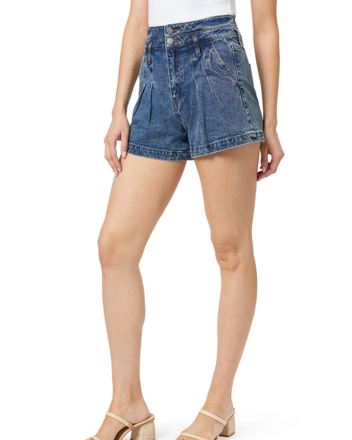 Double Waist Band Shorts Lagoon