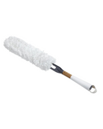 Dust Whisperer Duster Gray White