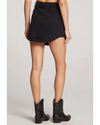 Elisia Mini Skirt Washed Black